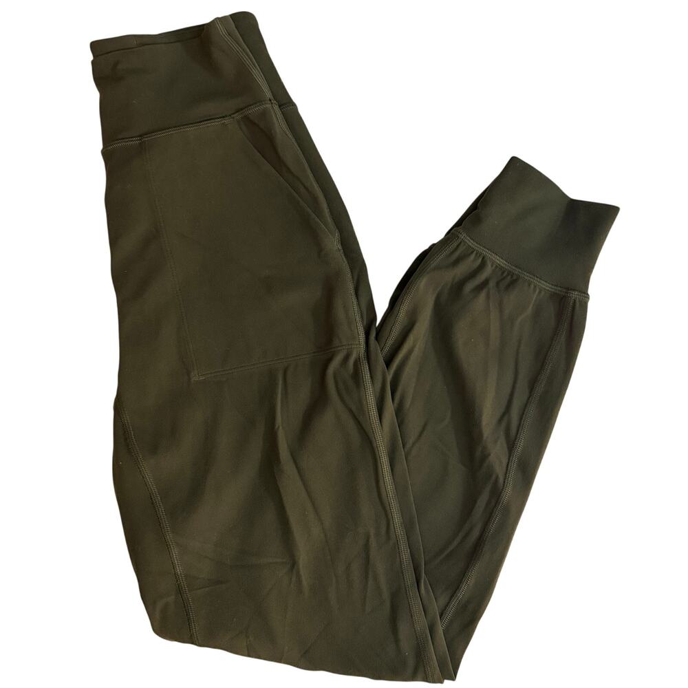 Lululemon Women‎ Joggers Dark Olive Align High-Rise 2
